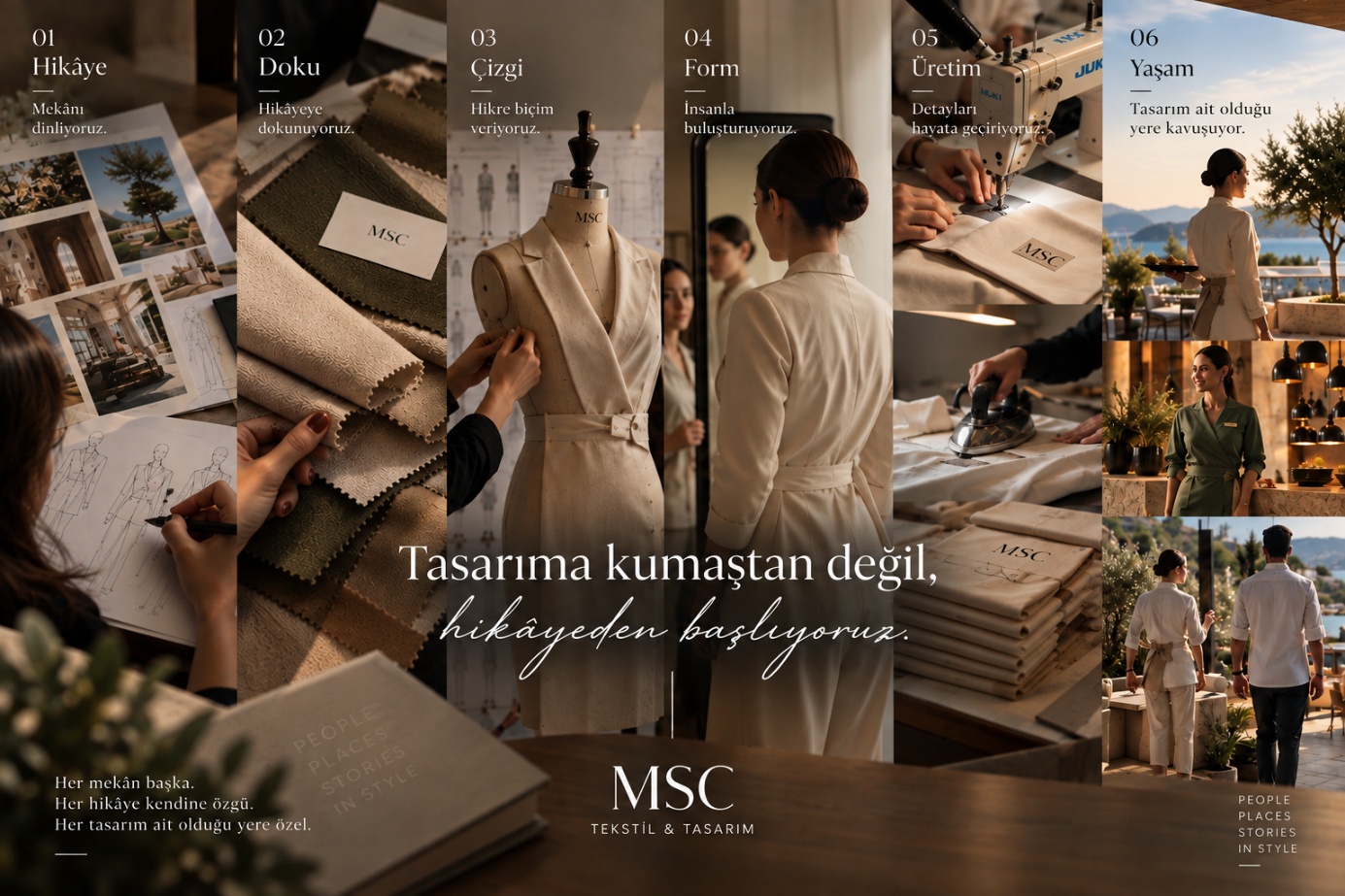 MSC Tekstil'in hikâyeden kumaşa ve yaşayan tasarıma uzanan yaklaşımı